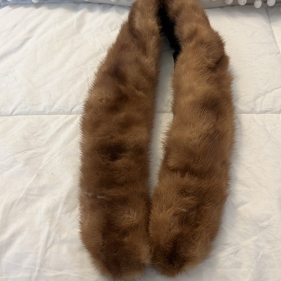 Genuine mink fur collar - Picture 2 of 9